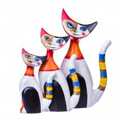  Кошки в стиле Пикассо (набор 3 шт.) 